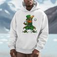 Baseball St Patricks Day Leprechaun Boys Girls Men Women Unisex Hoodie
