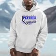 Blue Panther Baseball Home Plate Game Day Mascot Panther Unisex Hoodie Blue Panther Baseball Home Plate Game Day Mascot Panther Unisex Hoodie
