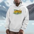BOING Pop Art Comic Book Speech Bubbles Street Graffiti Art Unisex Hoodie