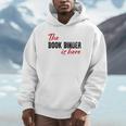 The Book Binder Is Here Unisex Hoodie The Book Binder Is Here Unisex Hoodie