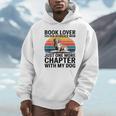 Book Lover Golden Retriever Mom Just One More Chapter Unisex Hoodie