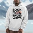 Book Mom Dog Lover Reading While My Dog Waits Premium Tri-Blend Unisex Hoodie Book Mom Dog Lover Reading While My Dog Waits Premium Tri-Blend Unisex Hoodie
