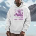 Boston Terrier Reading Book Good Day To Read a Book Unisex Hoodie