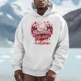 Boys Valentine Baseball Lifestyle Home Plate Ice-Cream Drip Unisex Hoodie