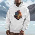 Castle Of Books Imagination Art Book Lover Unisex Hoodie Castle Of Books Imagination Art Book Lover Unisex Hoodie