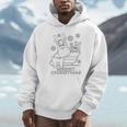 Coloring Book Style Blank Merry Christmas Tree Reindeer Unisex Hoodie Coloring Book Style Blank Merry Christmas Tree Reindeer Unisex Hoodie