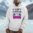 Cool Lift So I Can Carry More Books Reader Workout Saying Unisex Hoodie