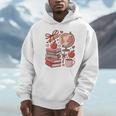 Coquette Teacher School Supplies Bows Books Globe Apple Cute Unisex Hoodie