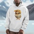 Cute Chick Reading Book Bandana Premium Tri-Blend Unisex Hoodie