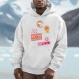 Dungeon Crawler Carl Colorful Sticker Collage LitRPG Book Premium Tri-Blend Unisex Hoodie Dungeon Crawler Carl Colorful Sticker Collage LitRPG Book Premium Tri-Blend Unisex Hoodie