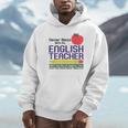 English Teacher Humor Reading Books Vocabulary Grammar Unisex Hoodie English Teacher Humor Reading Books Vocabulary Grammar Unisex Hoodie