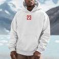 FO23VER Trendy Number 23 Baseball Team Sport For Women Men Unisex Hoodie