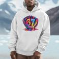 Gen Alpha Slang Ice Cream Drip Six Seven 67 Baseball Catcher Unisex Hoodie Gen Alpha Slang Ice Cream Drip Six Seven 67 Baseball Catcher Unisex Hoodie