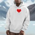 I Heart My Wawa Raglan Baseball Tee Unisex Hoodie
