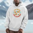 I'm With The Banned Books I Survived Reading Banned Books Unisex Hoodie