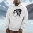 Just A Girl Who Loves Books Lady Library Women Unisex Hoodie