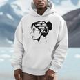 Just a Girl Who Loves Books Reading Silhouette Graphic Unisex Hoodie Just a Girl Who Loves Books Reading Silhouette Graphic Unisex Hoodie