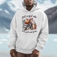 Just a Girl Who Loves Fall And Books Pumpkin Spice Autumn Unisex Hoodie