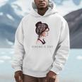 Lesen Is Sexy Goth Girl Books Unisex Hoodie