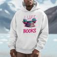 I Lift So I Can Carry More Books Reader Gym Book Lover Unisex Hoodie