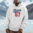 Mason 67 Jersey Baseball Men Women Boys Girls Number 6 7 Unisex Hoodie Mason 67 Jersey Baseball Men Women Boys Girls Number 6 7 Unisex Hoodie