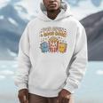 Pop Open A Good Book For School Librarian Popcorn Unisex Hoodie
