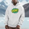 POW Vintage Superhero Comic Book Sound Effect Tshirt Unisex Hoodie POW Vintage Superhero Comic Book Sound Effect Tshirt Unisex Hoodie