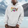 Read America Shirt United States Read Books Unisex Hoodie