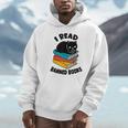 I Read Banned Books Tshirt Cat Reader Bookworm Women Unisex Hoodie