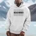 Read Books Cool Book Lover Reading Retro Vintage Unisex Hoodie