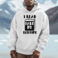 I Read Past My Bedtime Book Reader Unisex Hoodie