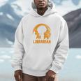 This Is My Scary Librarian Halloween Book Lover Scary Reader Unisex Hoodie