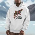Shark Costume Teens Books Nerds Shark Stuffed Animal Sharks Unisex Hoodie