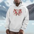 Six Seven 67 Meme Baseball Coquette Bow Valentine Unisex Hoodie