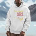 Never Underestimate Bookworm Girl Book Reader Reading Unisex Hoodie