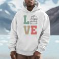 Valentines Day Book Lover Reading Unisex Hoodie
