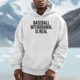 Vintage Baseball Withdrawal Is Real Premium Tri-Blend Unisex Hoodie
