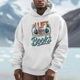 Women's Lift So I Can Carry More Books Reading Lovers Reader Workout Unisex Hoodie
