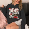 100 Days Of School Baseball 100th Day Of School Kids Teacher Unisex Hoodie