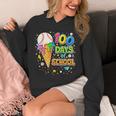 100 Days Of School Baseball Ice Cream Drip Boys Kids Player Unisex Hoodie 100 Days Of School Baseball Ice Cream Drip Boys Kids Player Unisex Hoodie