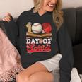 100 Days Of School Baseball Player Sports Game Teacher Kid Unisex Hoodie