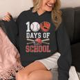100 Days Of School Baseball Player Teacher Student Unisex Hoodie 100 Days Of School Baseball Player Teacher Student Unisex Hoodie