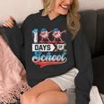 100 Days Of School Boys Baseball Drip 100th Day Dabbing Ball Unisex Hoodie