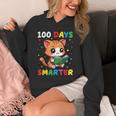 100 Days Smarter Happy Cute Cat Reading A Book Unisex Hoodie 100 Days Smarter Happy Cute Cat Reading A Book Unisex Hoodie