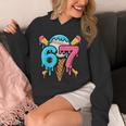 67 Baseball Ice Cream Drip Player Unisex Hoodie