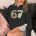 67 Book Stack Literary Adventure Reader Unisex Hoodie