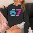 67 Crayon Cool Baseball Crayon 6 7 67 Unisex Hoodie