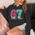 67 Ice Cream Drip Baseball Gen Alpha Slang Six Seven Meme Unisex Hoodie 67 Ice Cream Drip Baseball Gen Alpha Slang Six Seven Meme Unisex Hoodie
