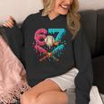 67 Ice Cream Drip Baseball Meme – Six Seven Gen Alpha Unisex Hoodie 67 Ice Cream Drip Baseball Meme – Six Seven Gen Alpha Unisex Hoodie