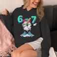 67 Meme Six Seven Meme Baseball Dapping Ice Cream Drip Unisex Hoodie